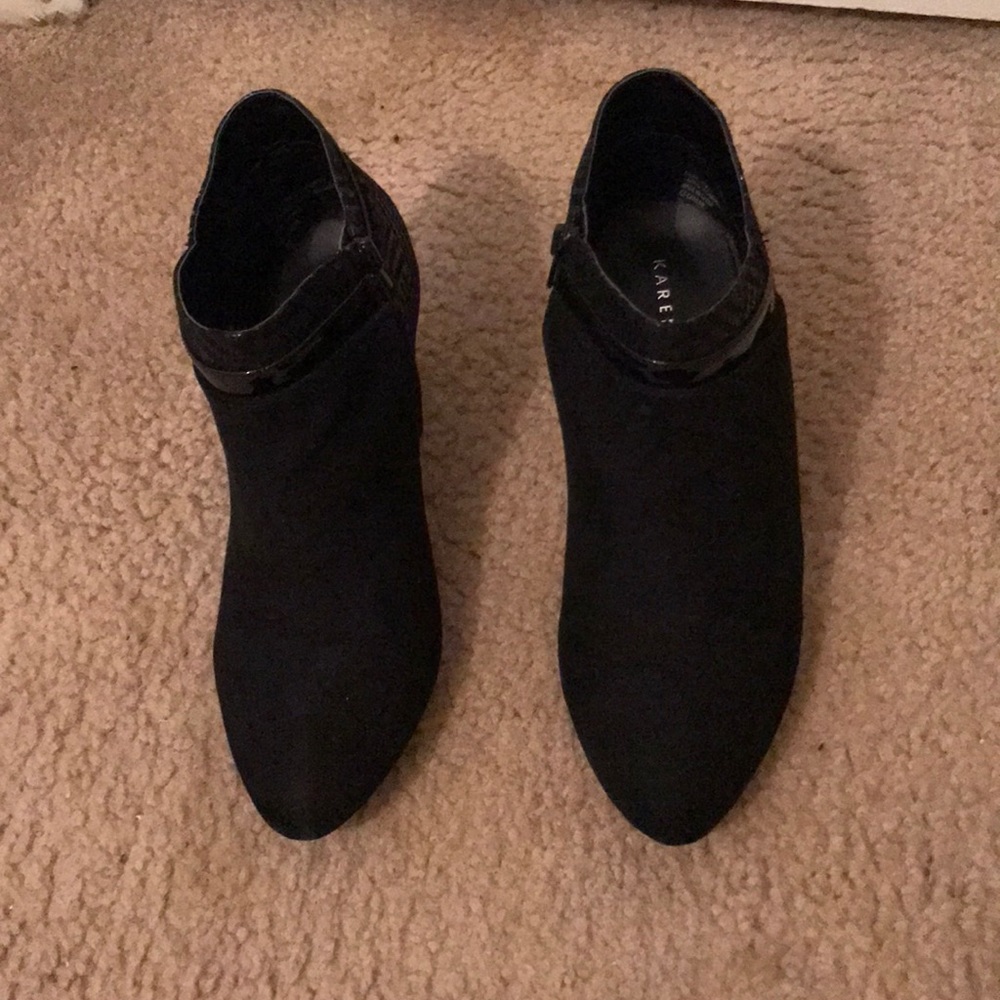 Karen Scott black booties